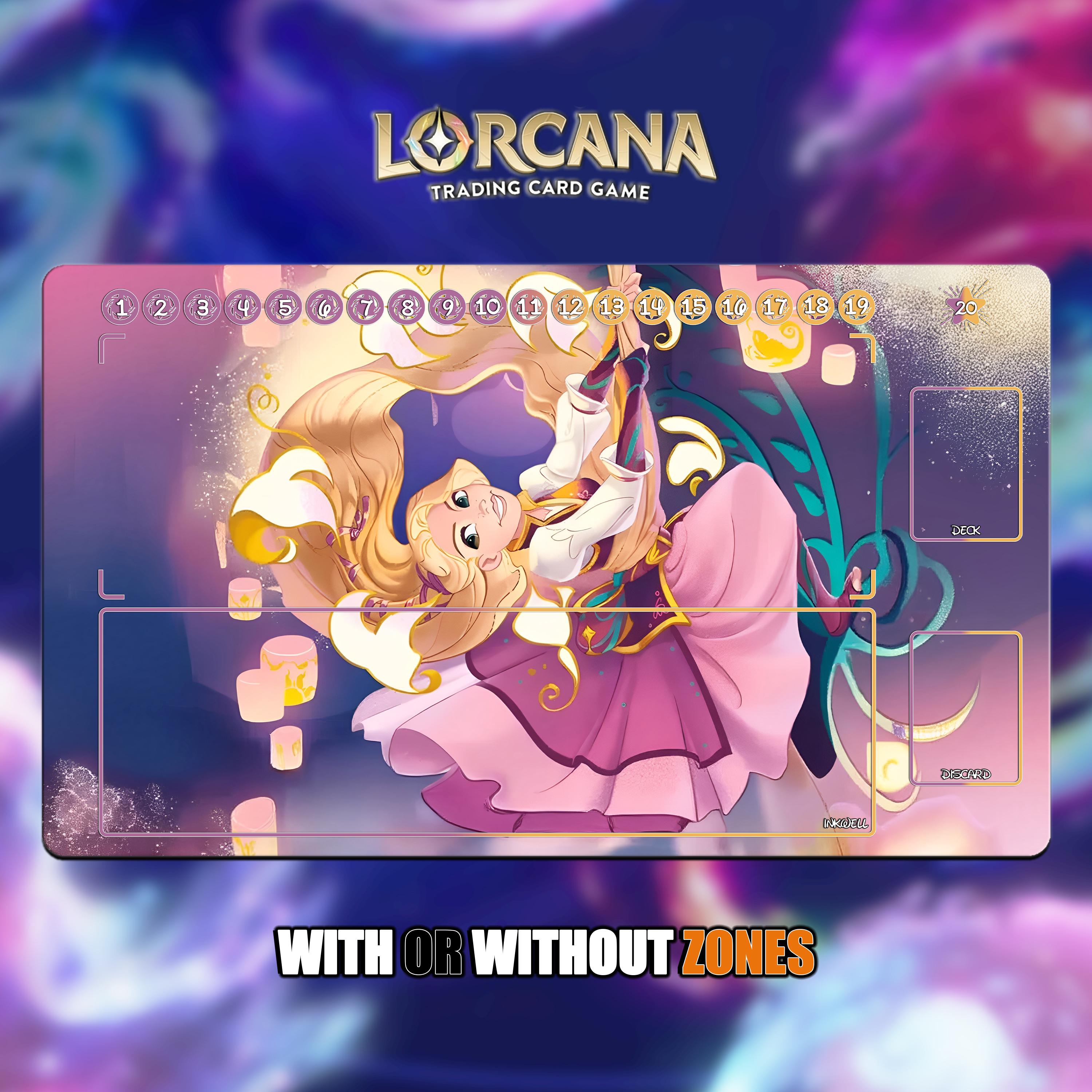 ラプンツェル | ロルカーナ プレイマット - ゾーンあり/なし | TCG