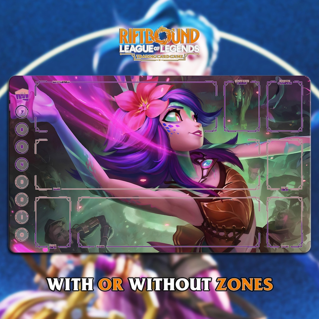 Neeko Riftbound Riftbound League of Legends TCG | Neeko - Heart of the Huntress Playmat ...