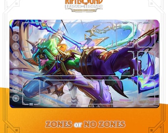 Wukong Soul-Fighter Playmat | Riftbound League of Legends TCG (24x14 inches/600x350mm)