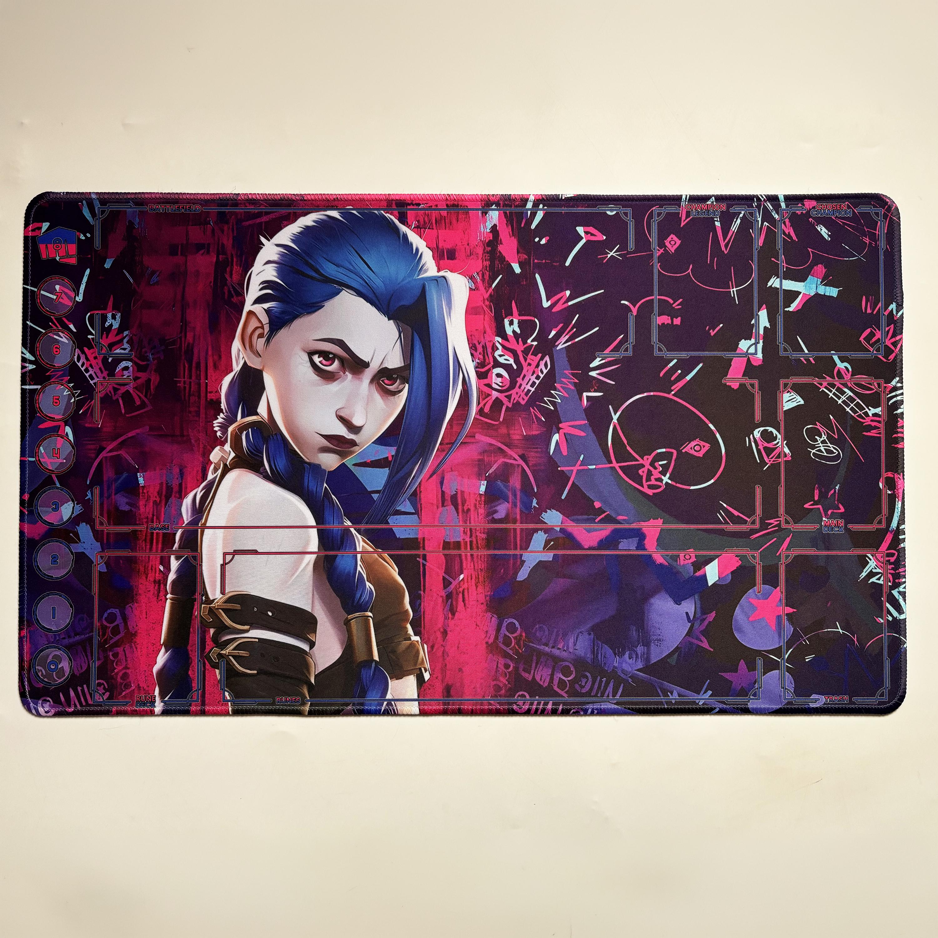 Akali Alt Riftbound Playmat Riftbound TCG | KDA Akali | League of Legends (24