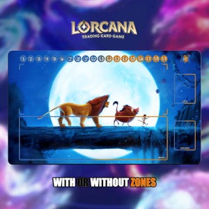 Lorcana playmat lion king - Etsy 日本