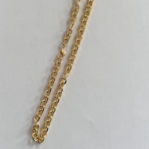 18k Gold Chunky Chain Necklace