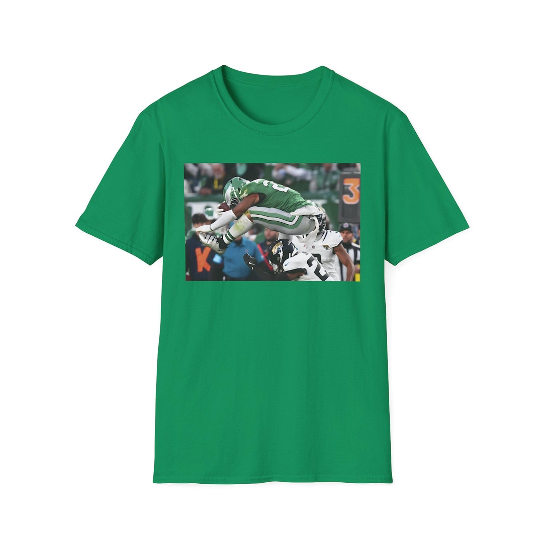 Saquon Barkley Backwards Hurdle Unisex Softstyle T-shirt - Etsy