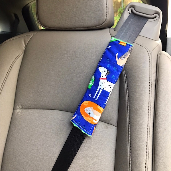Seat Belt Cover, Seat Strap Cover, Shoulder Strap Cover, Pad, Cushion, Bag Handle Cover Pad