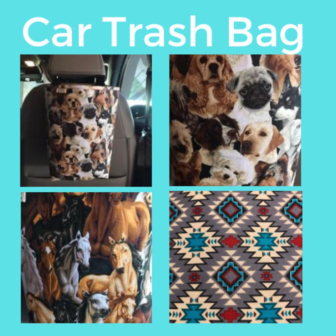 Reusable Trash Bag With Removable Liner Choose Dogs Horses or Etsy
