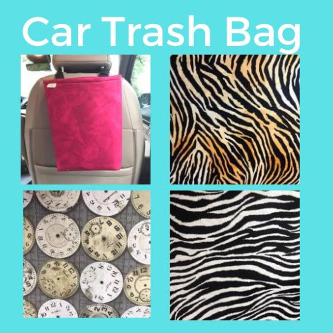 Reusable Trash Bag, With Removable Liner, Bin, Receptacle, Organizer