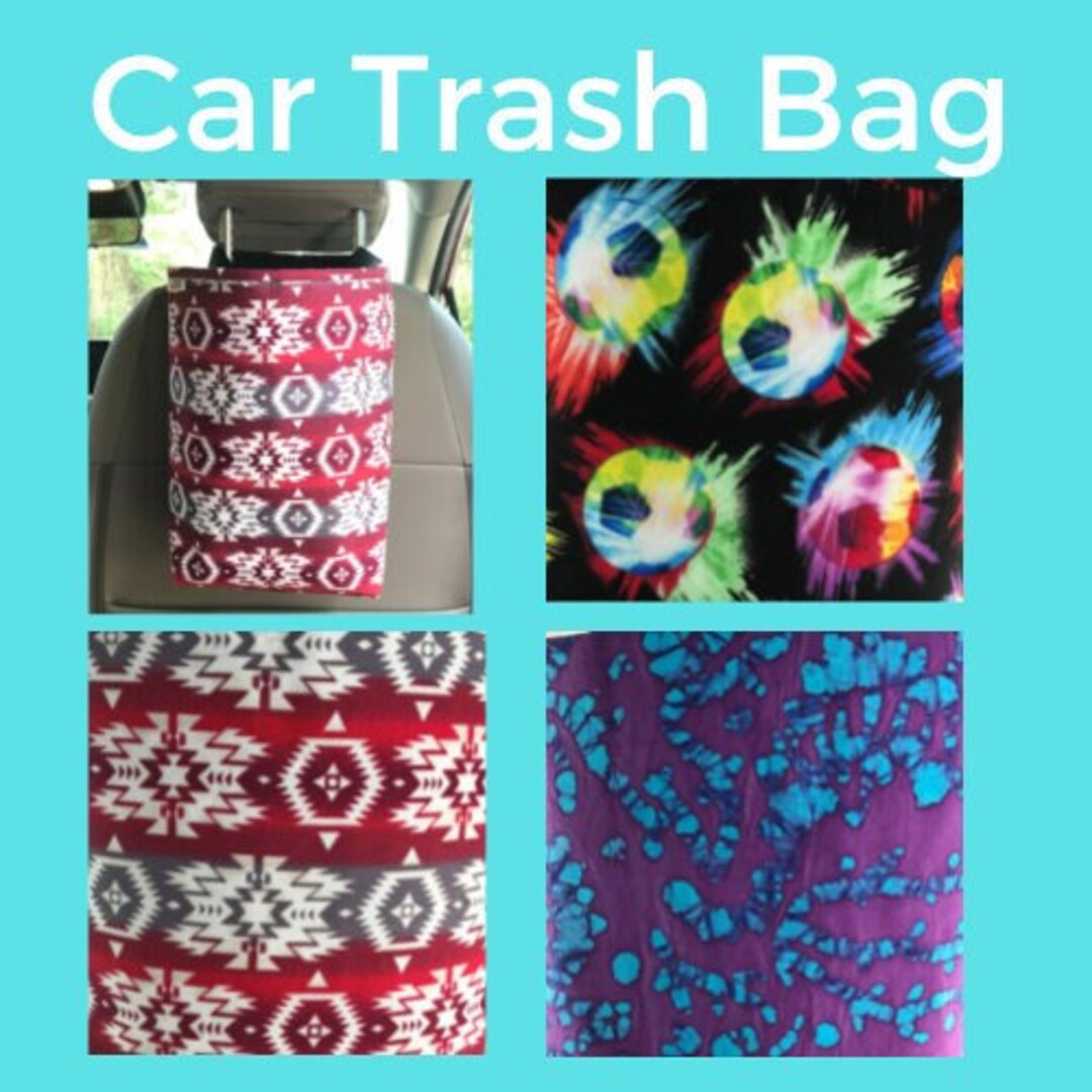 Reusable Trash Bag Bin Receptacle Organizer for Car Boat Etsy
