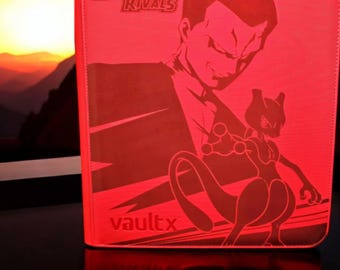 Crown Zenith Pokemon Navy Blue Vault X 9 Pocket Trading Card Zip up Binder  - Etsy