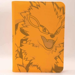 Laser-Engraved Arcanine Designed Binder