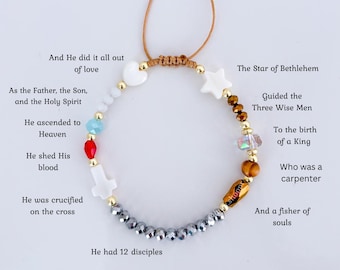 The Story of Jesus Bracelet • Christian Gift