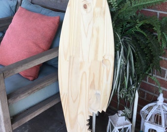 Surfboard blank wood DIY large beach and coastal decor