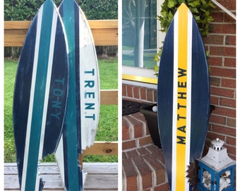 Surfboard, Custom nautical large nursery decor