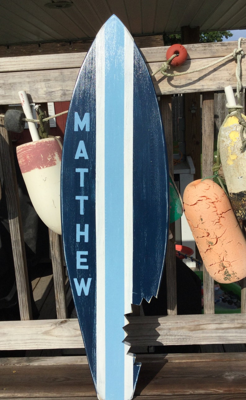 Surfboard Custom nautical large nursery decor Etsy