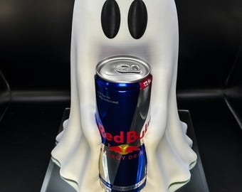 Spökburkhållare för energidryck: Spöklik Halloweendekoration 3D-utskriven