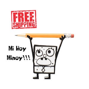 DoodleBob Pencil Holder - 3D Printed Desk Decor