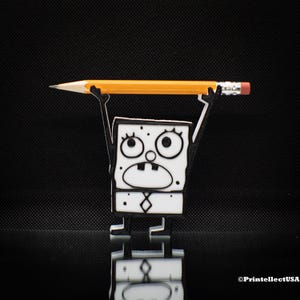 DoodleBob Pencil Holder - 3D Printed Desk Decor