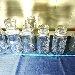 Antique Peanut Jars