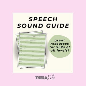 Speech Sound Milestones, Articulation Milestones, Articulation Age of Acquisition, Speech Therapy Guide, SLP, SLP Resource