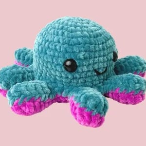Reversible Octopus Crochet Pattern - How to Crochet Reversible Octopus ...