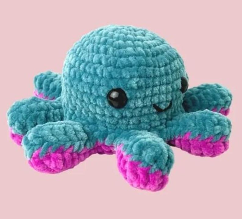 Reversible Octopus Crochet Pattern - How to Crochet Reversible Octopus ...
