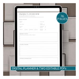 Home Renovation Planner Project Management Budget Tracker Timeline Construction Digital Template Printable Guide Contractor Bid Comparison