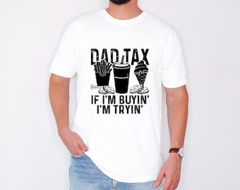 Camiseta "Imposto do Pai", Camiseta para o Dia dos Pais, Presente Engraçado para o Dia dos Pais, Presente para o Papai, Camiseta "Imposto do Pai", Camiseta Engraçada para o Papai, Camiseta com Piadas Engraçadas de Pai