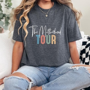 Mama The Motherhood Tour Shirt, Mothers Day Gift, Rocker Mama Shirt, Rocker Mom Tee,Sometimes I Rock It, Makes it All Happen, Front and Back