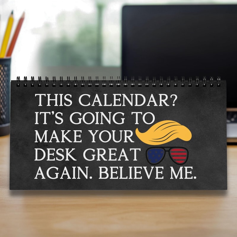 Trump Desk Calendars 2025 Etsy
