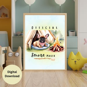 Decorazione murale per cameretta del cane, stampa fai da te, stampabile, stampabile, stampa acquerello, stampa murale con animali, stampa fai da te, stampa fai da te, stampa acquerello, stampa fai da te ...