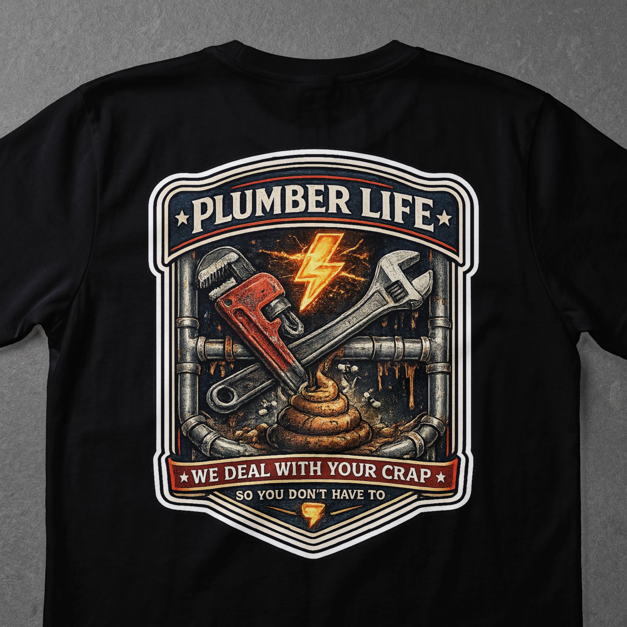 Plumber Life Plumber Life PNG, Funny Shirt PNG - Etsy