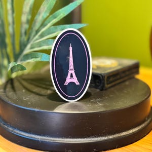 Sticker vinyle néon Tour Eiffel