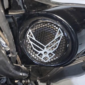 97 to 25+ Touring inner Air Force speakers covers set