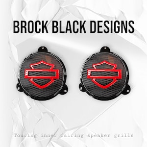 97 to 25+ Touring inner shield speakers covers set