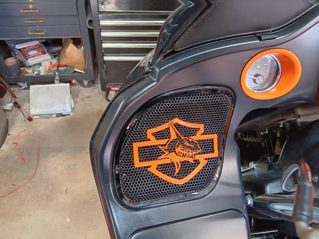 Interesting Road Glide Shark Emblem Photos