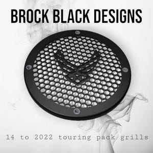 14 to 2023 touring pack 3D Air Force speakers covers set