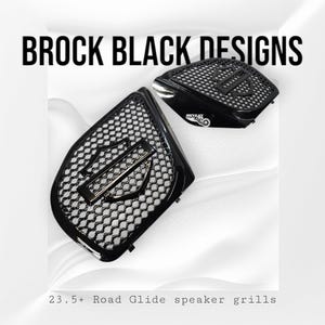 2024+ Shield Road Glide inner speakers covers set