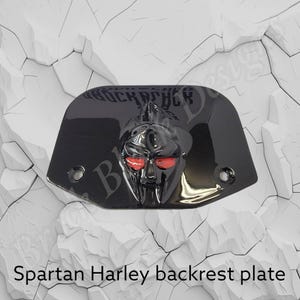 Harley Davidson 3D spartan Back rest plate