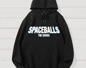 Sudadera con capucha de Spaceballs, regalo de Mel Brooks, camiseta divertida de ciencia ficción, sudadera con capucha de casco oscuro, sudadera de película retro