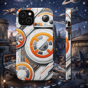 BB-8 Droid Pattern Phone Case | Magnetic Impact-Resistant Case