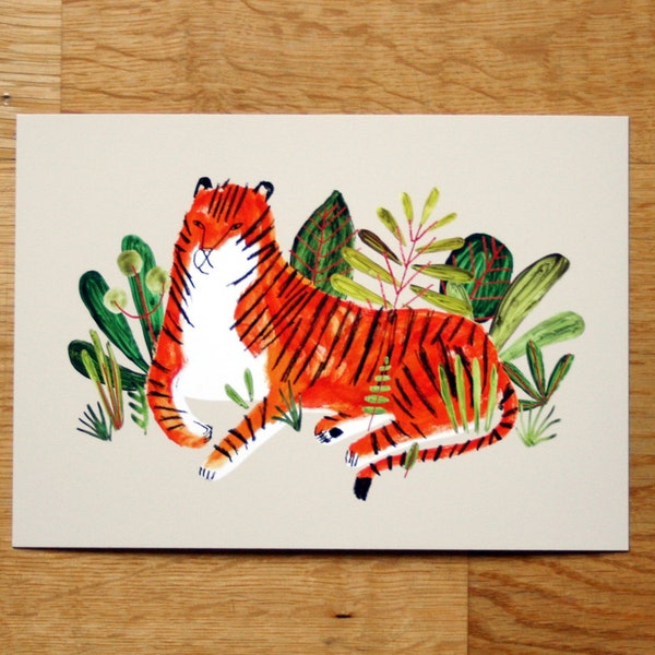 Tiger - giclée print