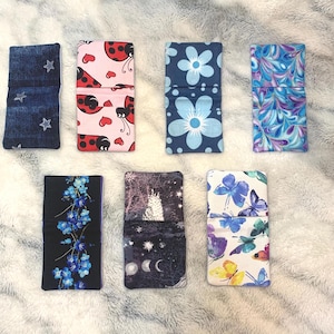 Fabric Eyeglass Cleaning Cloth with Finger Pockets.