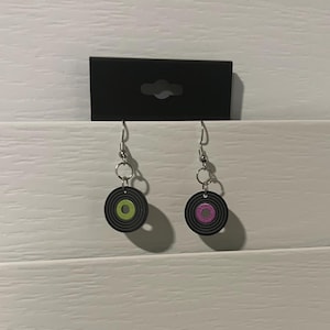 Vinyl Record Earrings | LP Earrings | Record Earrings