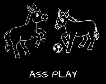 Funny Donkey T-Shirt: Raunchy Humor Tee, Animal Lover Gift