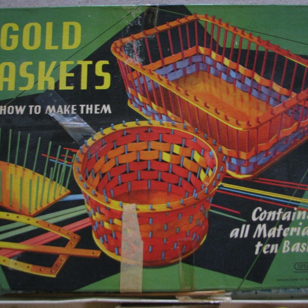 SO FUN Vintage English Basket craft kit