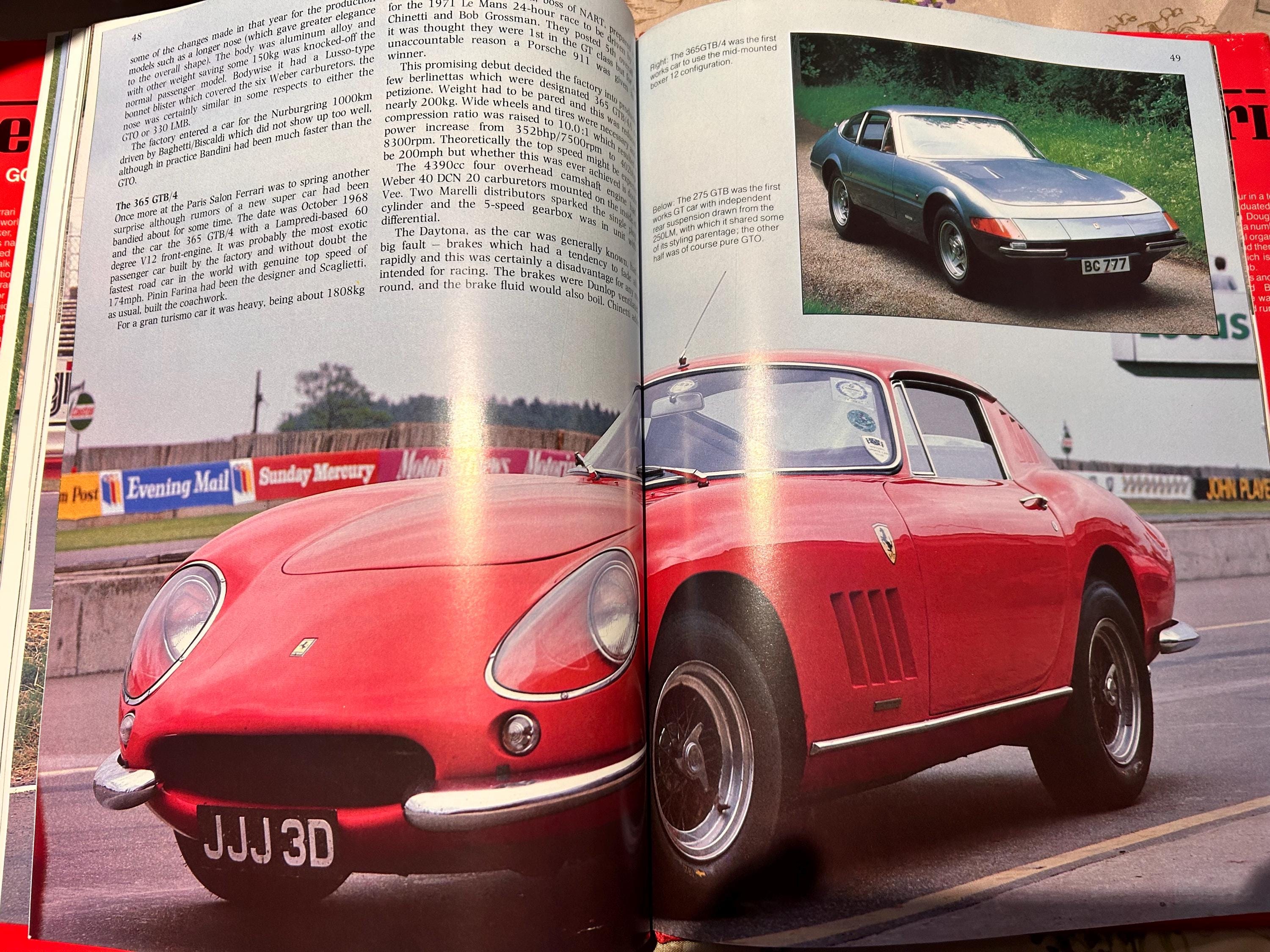 Vintage Ferrari Hardcover Book – MCM Coffee Table Decor - Etsy