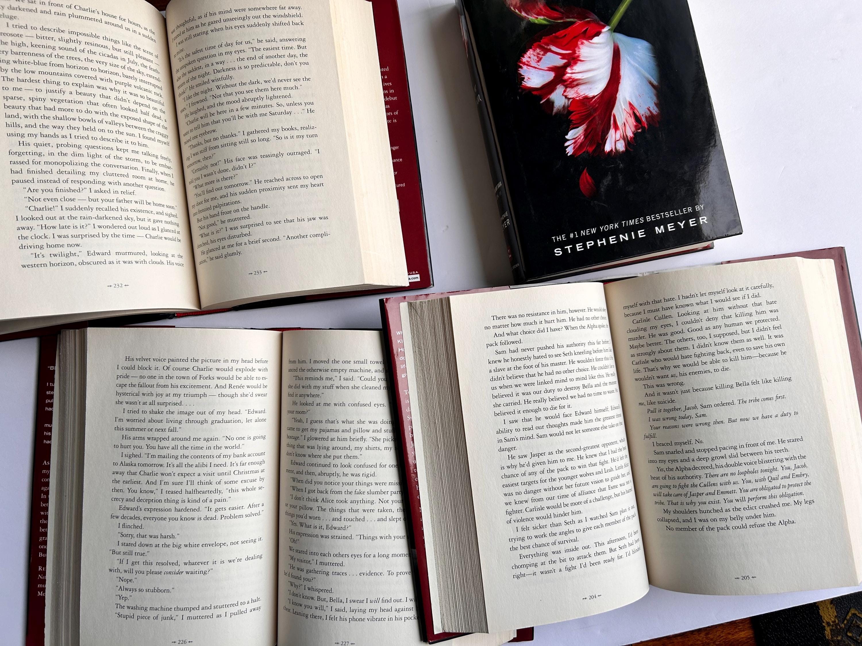 Twilight Saga Complete Collection: First Edition Hardcover Books