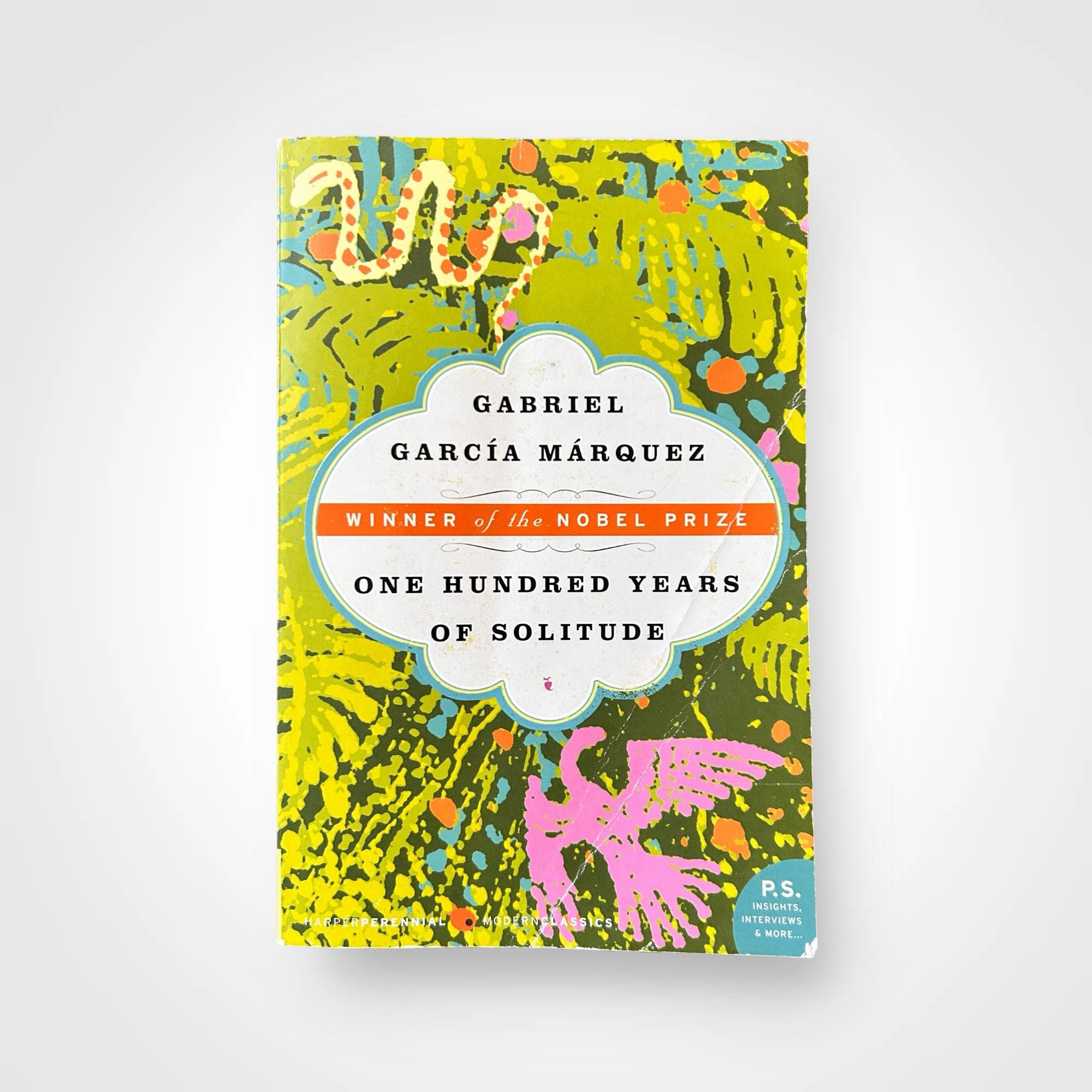 Classic Literature Softcover Book, One Hundred Years of Solitude
