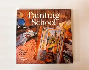 Escuela de Pintura: Libro de Arte Vintage Ilustrado