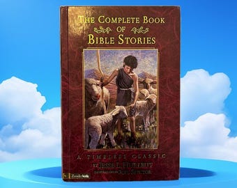 Vintage 'Complete Book of Bible Stories' - Illustrated Edition