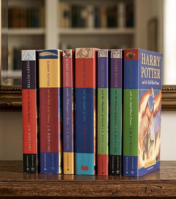 Complete 7-volume Set of J.K. Rowling's Harry Potter Series